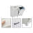 Two-compartment Tilt-out Trash Cabinet