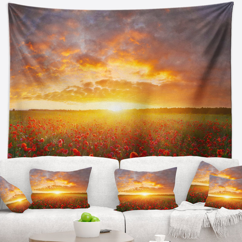 Polyester Tapestry, 78" H x 92" W