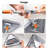 Cleaner Mop With Long Handle Cleaning Tool With 6 Replacement Pads