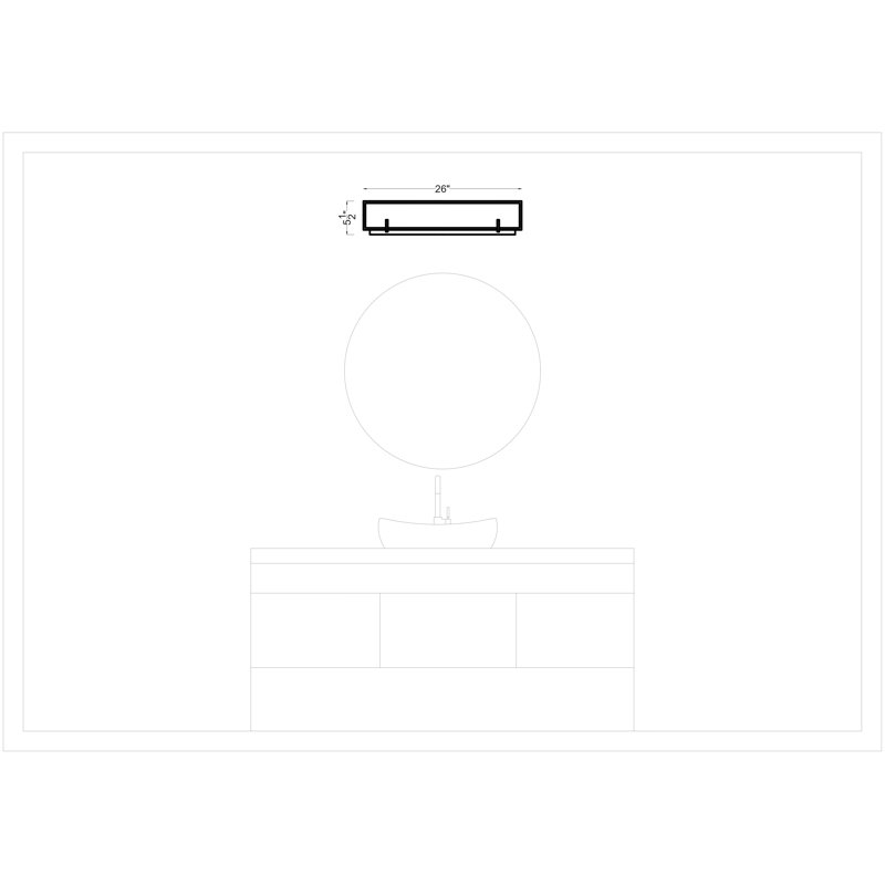 Syll Four Light Wall / Bath from Visual Comfort Studio, No, Brushed Nickel