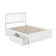 Brunelle Solid Wood Platform Bed with Matching Footboard and Storage Drawers 
