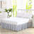 Laura Ashley Ticking Stripe Bed Skirt-54824841