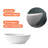 Paklorde 11.61 " Ceramic Oval Bathroom Sink