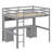 Jaquela Kids Full Loft Bed with Drawers-1964389181