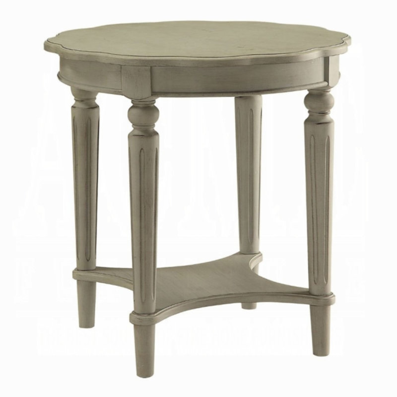 Fordon End Table, Antique Slate