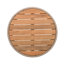Table basse pour l'extérieur en corde de rotin et bois d'acacia-257216415
