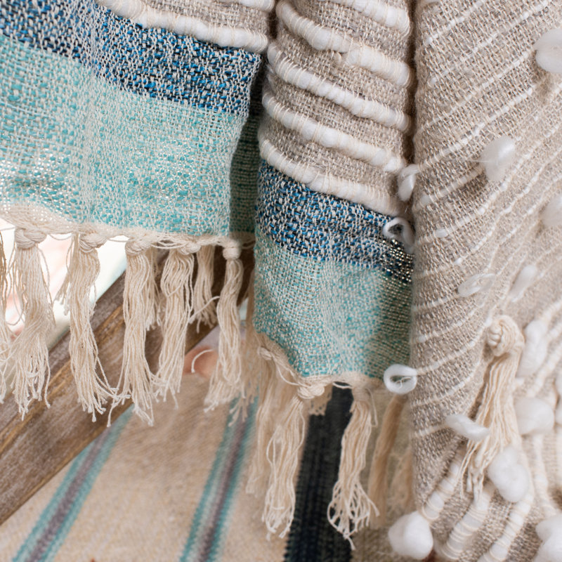 Hand Woven Throw Blanket