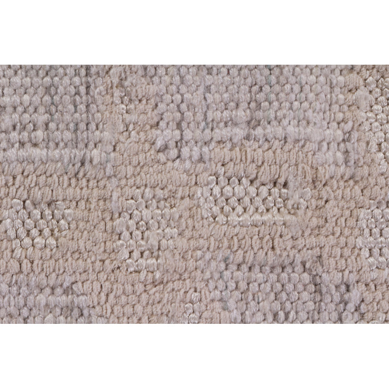 Wool Geometric Area Rug, Rectangle 9' x 12'