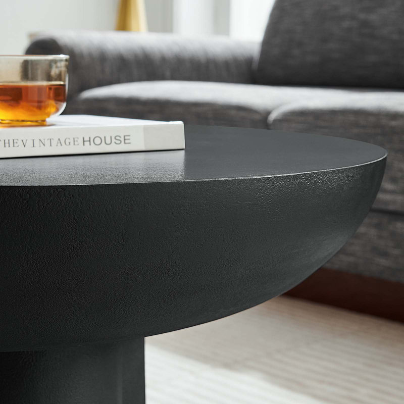 Table basse Modway Caspian, Noir