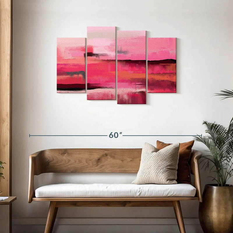 Avery Pink Canyon Abstract