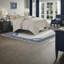 Ensemble de literie confortable en coton de luxe, style maison de campagne