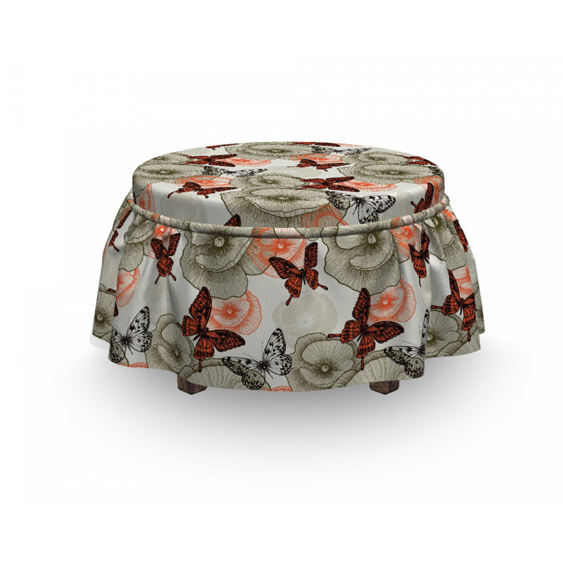 Housse pour repose-piedss et papillonss