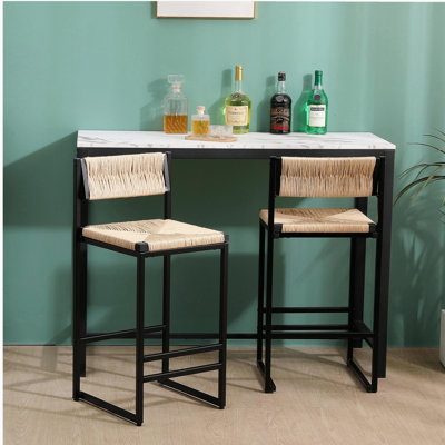 Ensemble de 2 tabourets de bar Honey