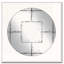 Round Wall Mounted Mirror Vintage Industrial Design Versatile Home Decor
