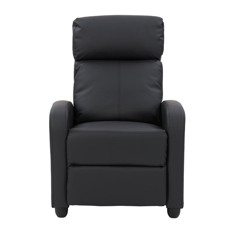 Fauteuil inclinable Latitude Run® Oren, Similicuir noir