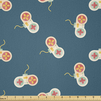 Curtney Video Games Consoles Multi-Purpose Fabric