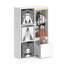 Eckhoff 107.8 cm H X 72 cm W Kids Bookcase with Toy Storage