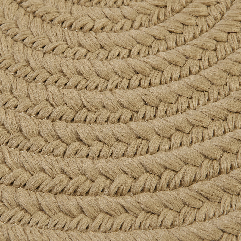 Tapis décoratif de sable tressé mcneël, Ovale 5 pi x 8 pi