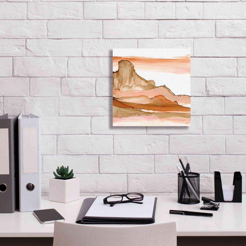 «Desertscape V» par Chris Paschke, estampe numérique sur toile, H 12 po x l 12 po x P 0,75 po