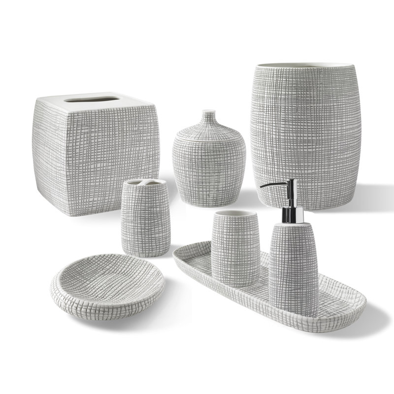 Corbeille en porcelaine embossée Boedy