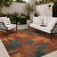 Tapis abstrait lavable à la machine intérieur / extérieur ACN2948-1127905588-1127905741