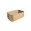 Garden Party Rustic Solid Wood Storage Bin 1