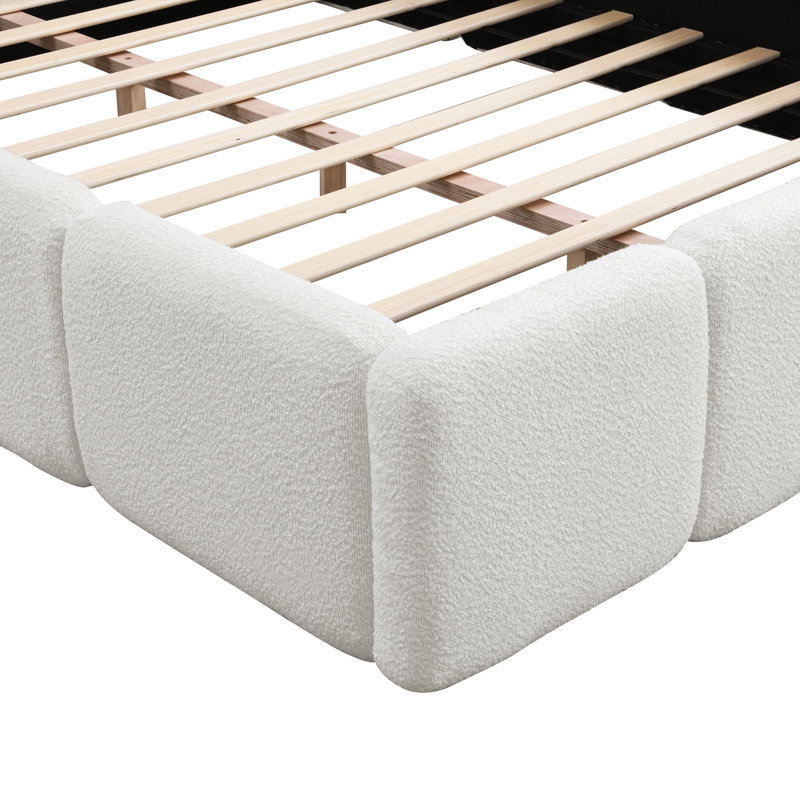 Lit plateforme Boucle, Grand