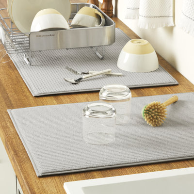 Ensemble de 2 tapis à vaisselle KitchenAid