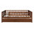 Wood Daybed With Trundle And Fence Guardrails-1441069260-1441069263