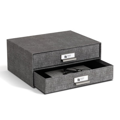 Birger 2 Drawer Desk Organizer