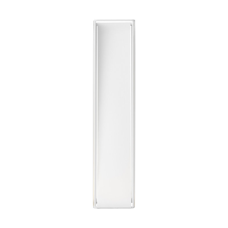 Kelly Wearstler Courville 1 Light Bathroom Bedroom Wall Fixture With White , 27" H x 6" W x 5.75" D, Soft Linen
