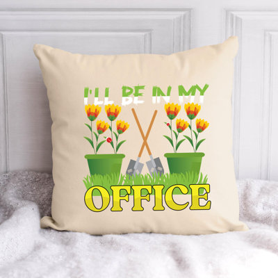«Garden Lover» - Citation 150 - Coussin décoratif inclus