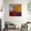 City Glasses' Framed Print on Canvas
