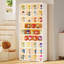 Vitrine avec éclairage DEL, vitrine à 9 niveaux pour objets de collection