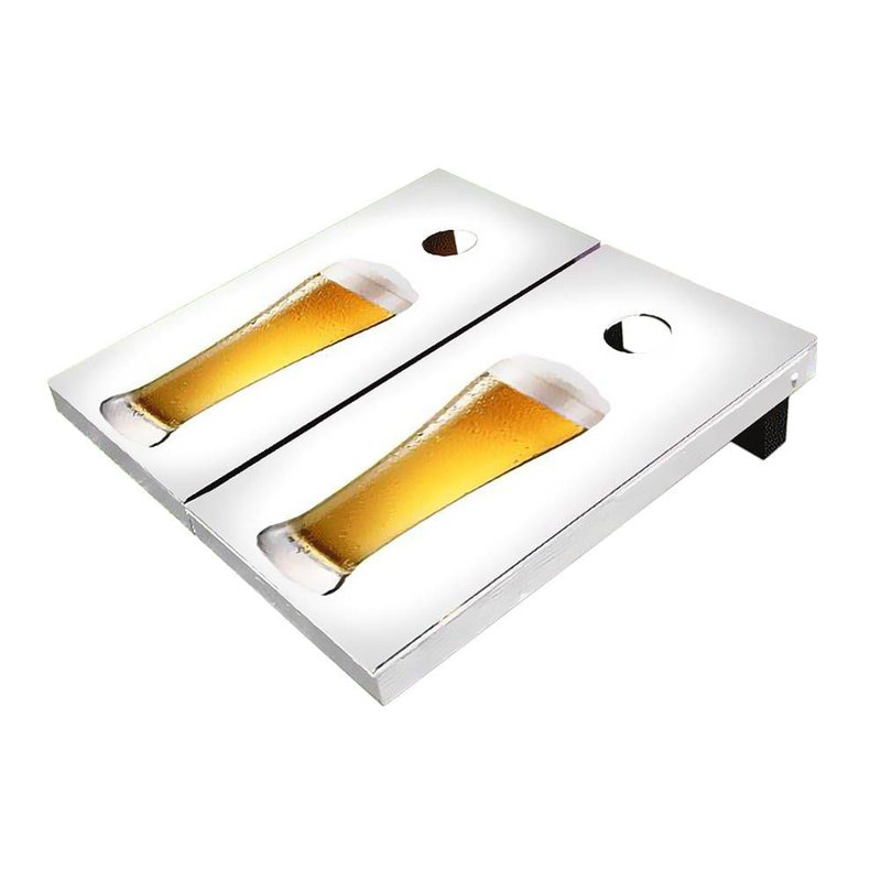 2' X 3' Single Beer Bucket Cornhole Boards