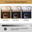 Greyden Vanity Set With LED Mirror & Power Outlets, 9 Drawers with Diamond Handles-534821133