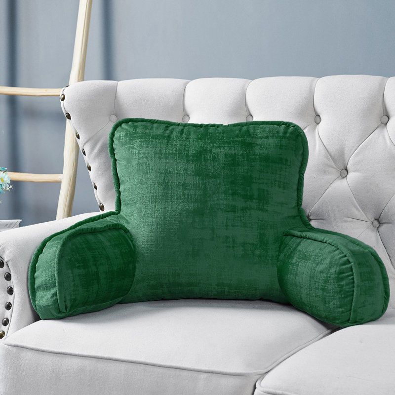Housse et insert de coussin de lit texturé en velours, Éden