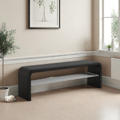 39.4in Shoe Storage Bench