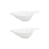 Cabbage Beige Sauceboat, Set of 2