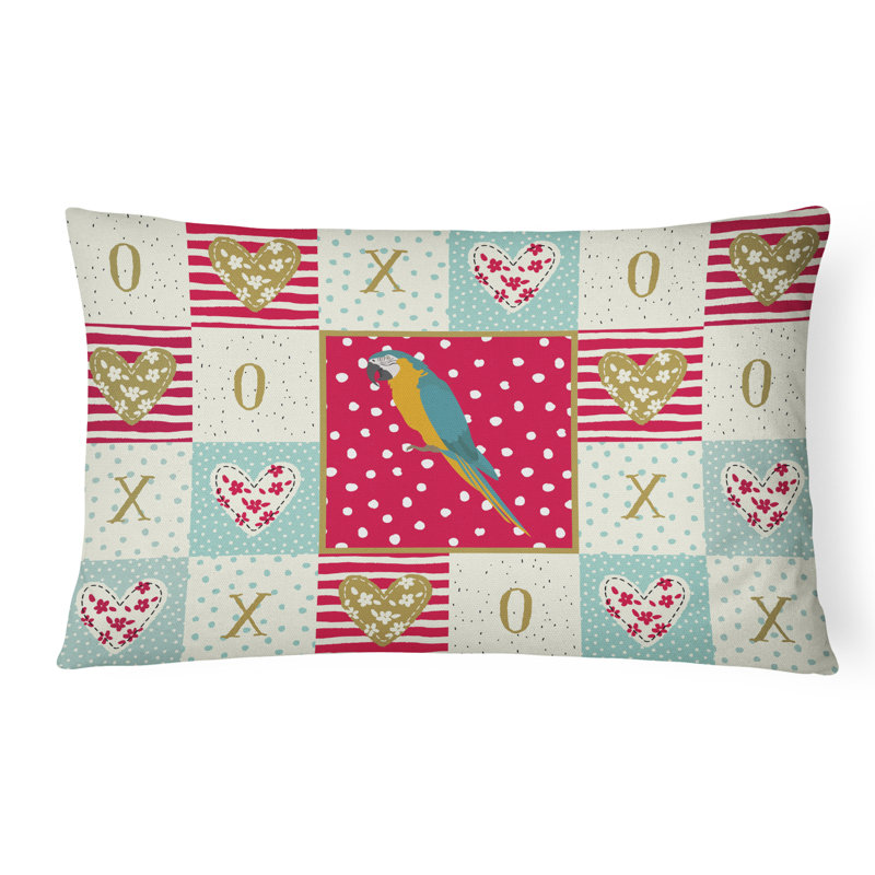  Coussin d'extérieur Macaw Love