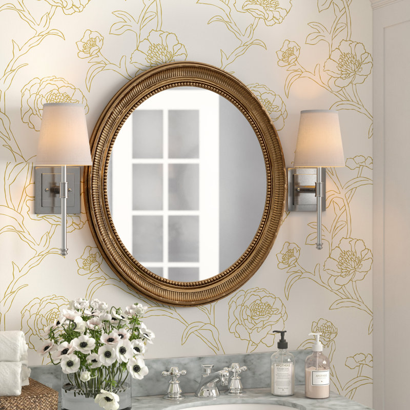Burbage Wall Mirror, Gold