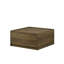 Table basse carrée avec 2 tiroirs 31,5 po Trentino