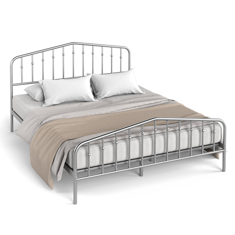 Azanae Metal Slat Bed