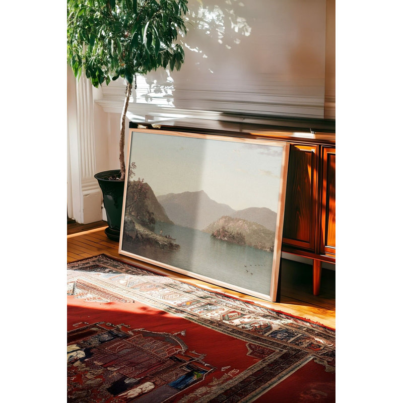 Peinture décorative encadrée