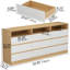 Commode 9 tiroirs Lashala