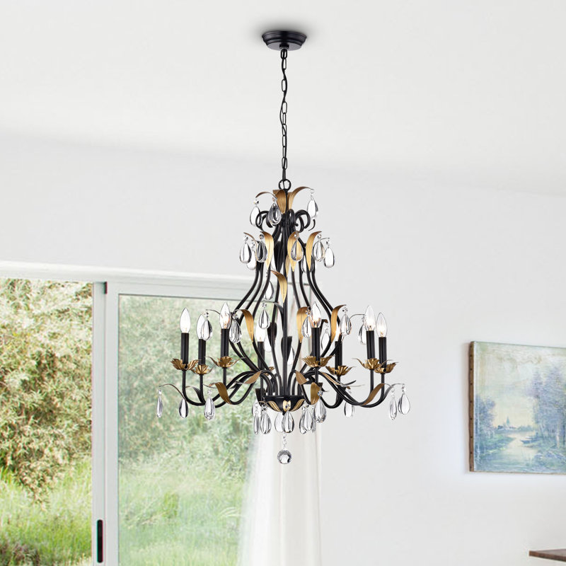 Lustre traditionnel / classique à 8 lumières de style bougie Aspendale