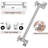 10" Square Shower Head In Brushed Nickel - Stainless Steel Rainfall & High , , Adjustable Arm Mount, Wall Installation, Scaling Nozzle Benefit With Corrosion , Scaling- Characteristic-127368460