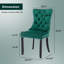 Ensemble de 6 chaises de salle à manger rembourrées en velours-690482829