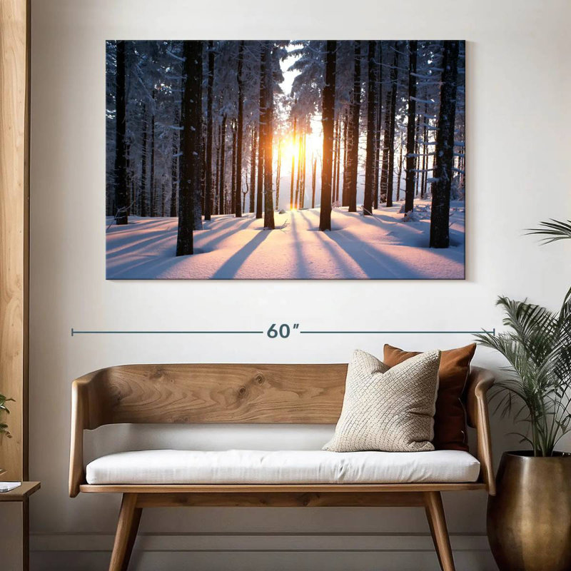 Harnek Pine Sunset, 34" H x 51" W