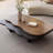 Wabi-sabi style solid wood coffee table-590519732